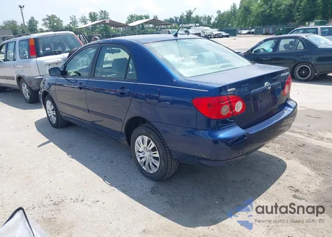 2006 Toyota Corolla Le из США, поврежденный, VIN JTDBR32E560076363